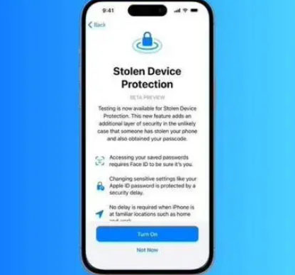 老城苹果授权维修店分享被盗设备保护功能开启方法 