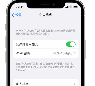 老城apple服务站点分享iPhone上个人热点丢失了怎么办 