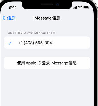 老城apple维修iPhone上无法正常发送iMessage信息 